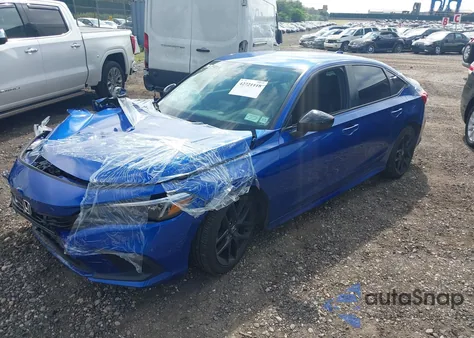 2024 Honda Civic Sport from USA, damaged, VIN 2HGFE2F54RH501946